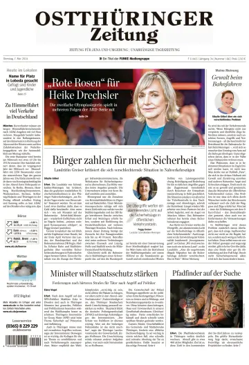 Ostthüringer Zeitung (Jena) - 07 五月 2024