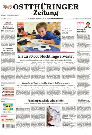 Ostthüringer Zeitung (Pößneck) - 22 Mar 2022