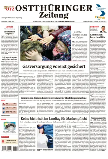 Ostthüringer Zeitung (Pößneck) - 31 Mar 2022
