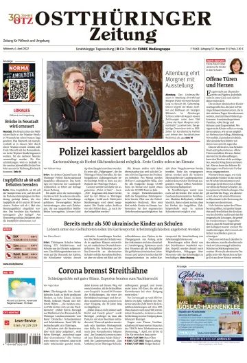 Ostthüringer Zeitung (Pößneck) - 6 Apr 2022