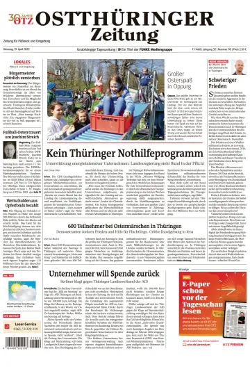 Ostthüringer Zeitung (Pößneck) - 19 Apr 2022