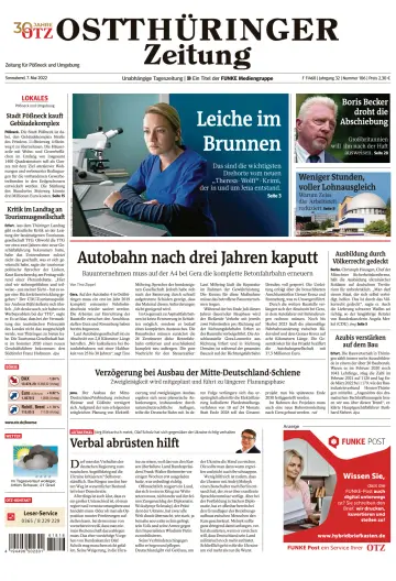 Ostthüringer Zeitung (Pößneck) - 7 May 2022