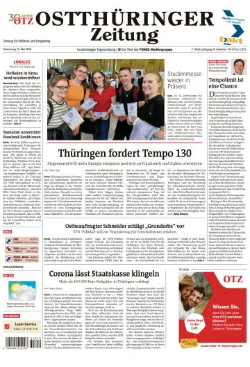 Ostthüringer Zeitung (Pößneck) - 12 May 2022