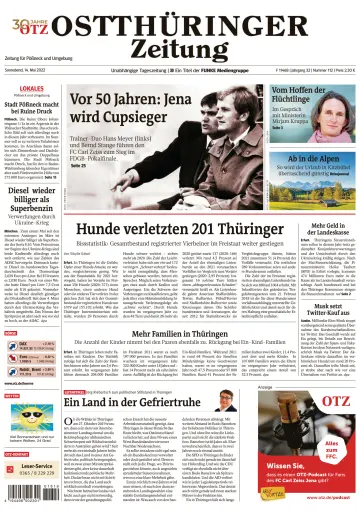 Ostthüringer Zeitung (Pößneck) - 14 May 2022