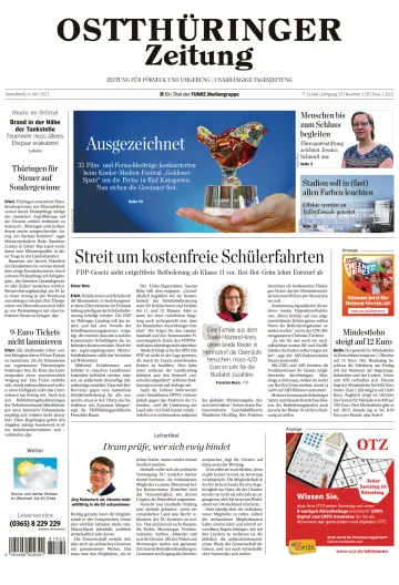 Ostthüringer Zeitung (Pößneck) - 4 Jun 2022
