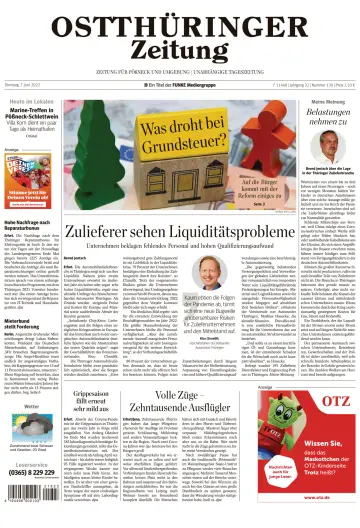Ostthüringer Zeitung (Pößneck) - 7 Jun 2022