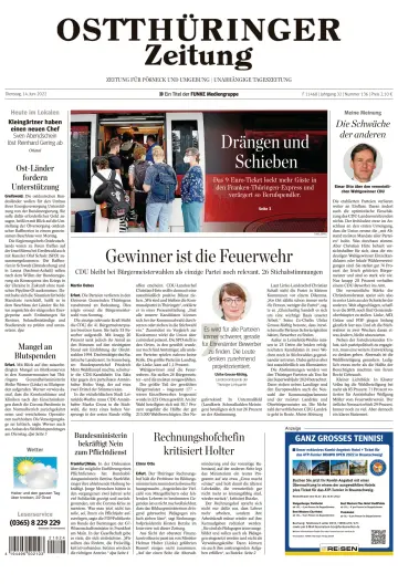 Ostthüringer Zeitung (Pößneck) - 14 Jun 2022