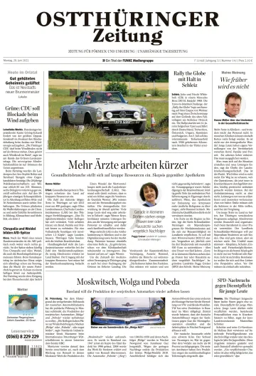 Ostthüringer Zeitung (Pößneck) - 20 Jun 2022