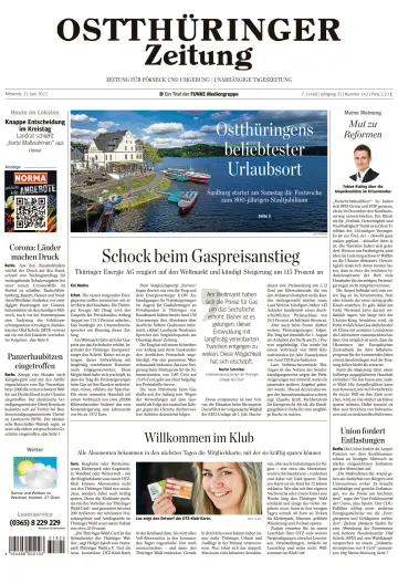 Ostthüringer Zeitung (Pößneck) - 22 Jun 2022