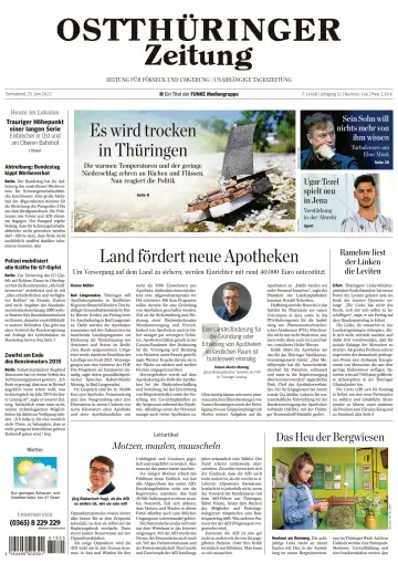 Ostthüringer Zeitung (Pößneck) - 25 Jun 2022