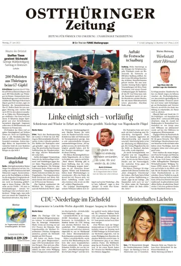 Ostthüringer Zeitung (Pößneck) - 27 Jun 2022