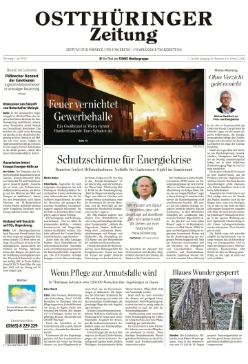 Ostthüringer Zeitung (Pößneck) - 5 Jul 2022