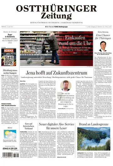 Ostthüringer Zeitung (Pößneck) - 13 Jul 2022