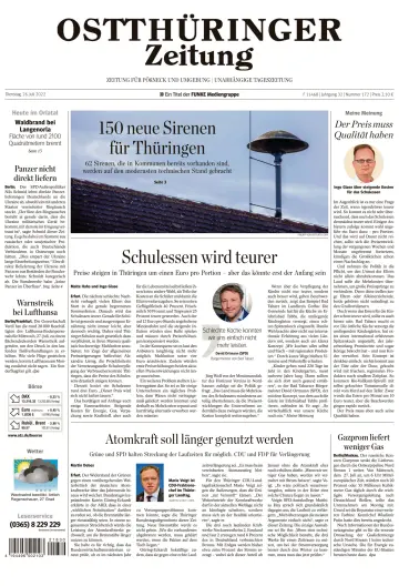 Ostthüringer Zeitung (Pößneck) - 26 Jul 2022