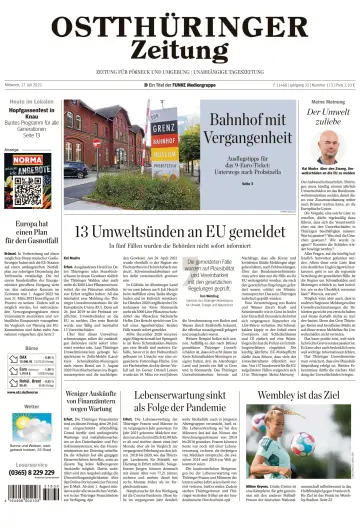 Ostthüringer Zeitung (Pößneck) - 27 Jul 2022