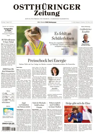 Ostthüringer Zeitung (Pößneck) - 2 Aug 2022