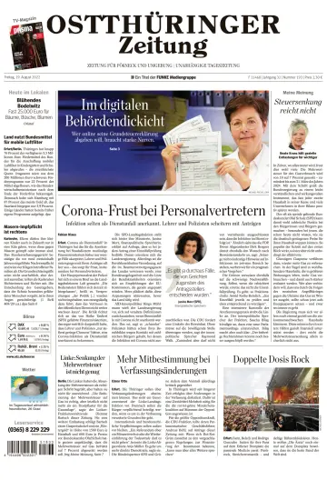 Ostthüringer Zeitung (Pößneck) - 19 Aug 2022
