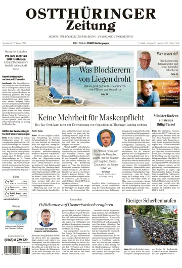 Ostthüringer Zeitung (Pößneck) - 27 Aug 2022