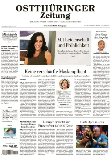Ostthüringer Zeitung (Pößneck) - 13 Sep 2022