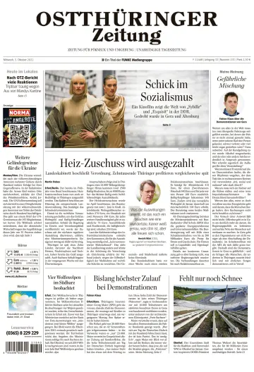 Ostthüringer Zeitung (Pößneck) - 5 Oct 2022