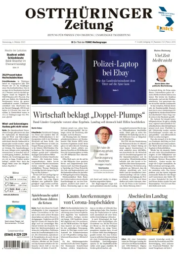 Ostthüringer Zeitung (Pößneck) - 6 Oct 2022