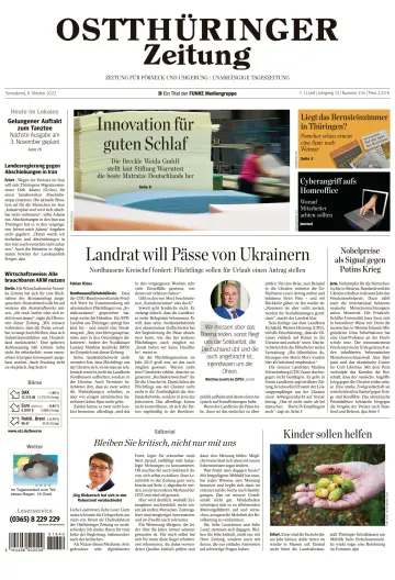 Ostthüringer Zeitung (Pößneck) - 8 Oct 2022