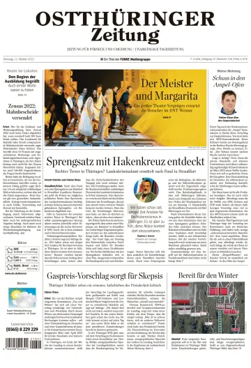 Ostthüringer Zeitung (Pößneck) - 11 Oct 2022