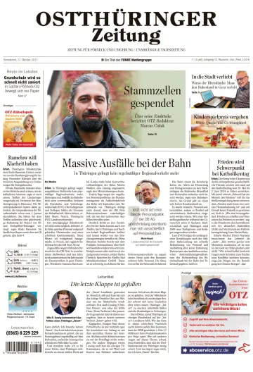 Ostthüringer Zeitung (Pößneck) - 22 Oct 2022
