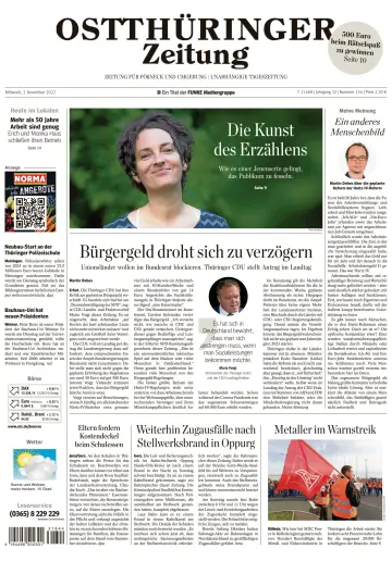 Ostthüringer Zeitung (Pößneck) - 2 Nov 2022
