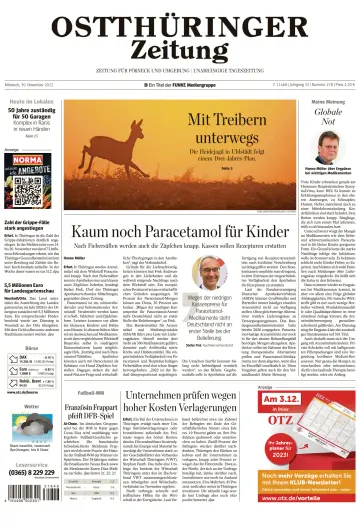 Ostthüringer Zeitung (Pößneck) - 30 Nov 2022