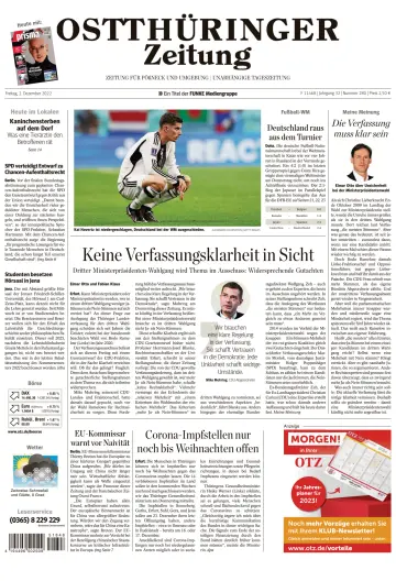 Ostthüringer Zeitung (Pößneck) - 2 Dec 2022