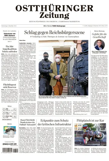 Ostthüringer Zeitung (Pößneck) - 8 Dec 2022