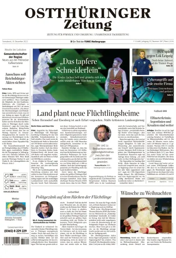 Ostthüringer Zeitung (Pößneck) - 10 Dec 2022