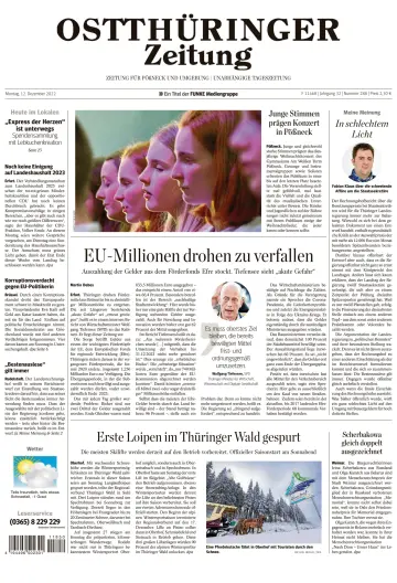 Ostthüringer Zeitung (Pößneck) - 12 Dec 2022