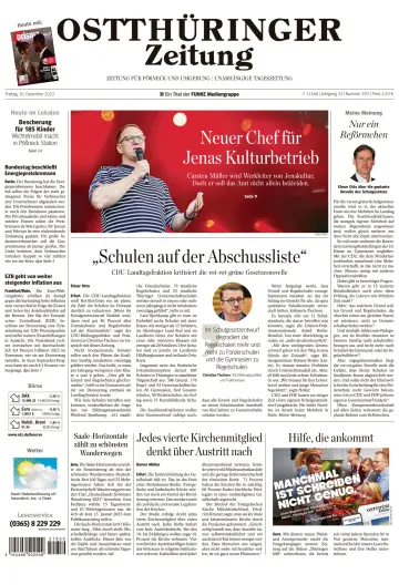 Ostthüringer Zeitung (Pößneck) - 16 Dec 2022