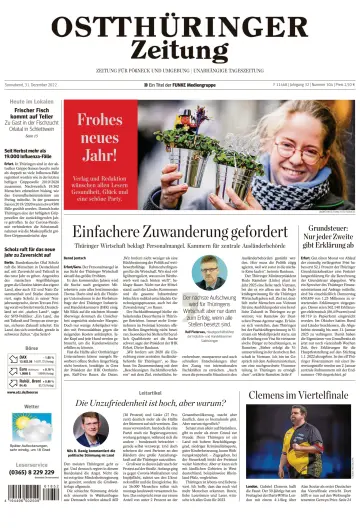 Ostthüringer Zeitung (Pößneck) - 31 Dec 2022