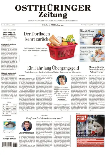 Ostthüringer Zeitung (Pößneck) - 14 Jan 2023
