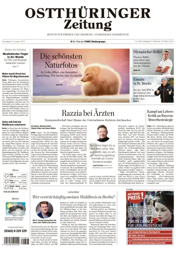 Ostthüringer Zeitung (Pößneck) - 21 Jan 2023