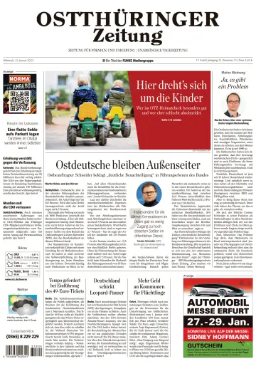 Ostthüringer Zeitung (Pößneck) - 25 Jan 2023