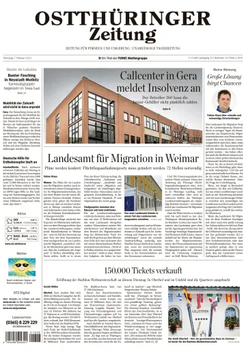 Ostthüringer Zeitung (Pößneck) - 7 Feb 2023