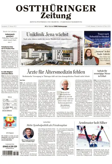 Ostthüringer Zeitung (Pößneck) - 25 Feb 2023