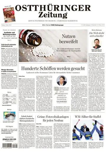 Ostthüringer Zeitung (Pößneck) - 3 Mar 2023