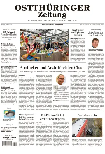 Ostthüringer Zeitung (Pößneck) - 13 Mar 2023