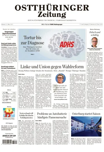 Ostthüringer Zeitung (Pößneck) - 15 Mar 2023