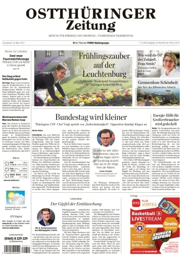 Ostthüringer Zeitung (Pößneck) - 18 Mar 2023