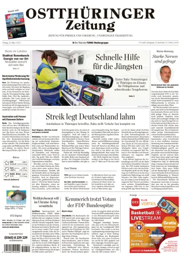 Ostthüringer Zeitung (Pößneck) - 24 Mar 2023