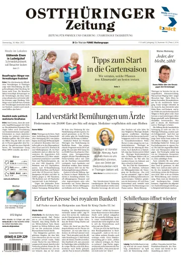 Ostthüringer Zeitung (Pößneck) - 30 Mar 2023