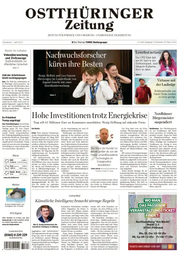 Ostthüringer Zeitung (Pößneck) - 1 Apr 2023