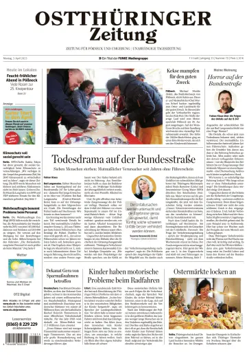 Ostthüringer Zeitung (Pößneck) - 3 Apr 2023