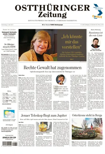 Ostthüringer Zeitung (Pößneck) - 6 Apr 2023